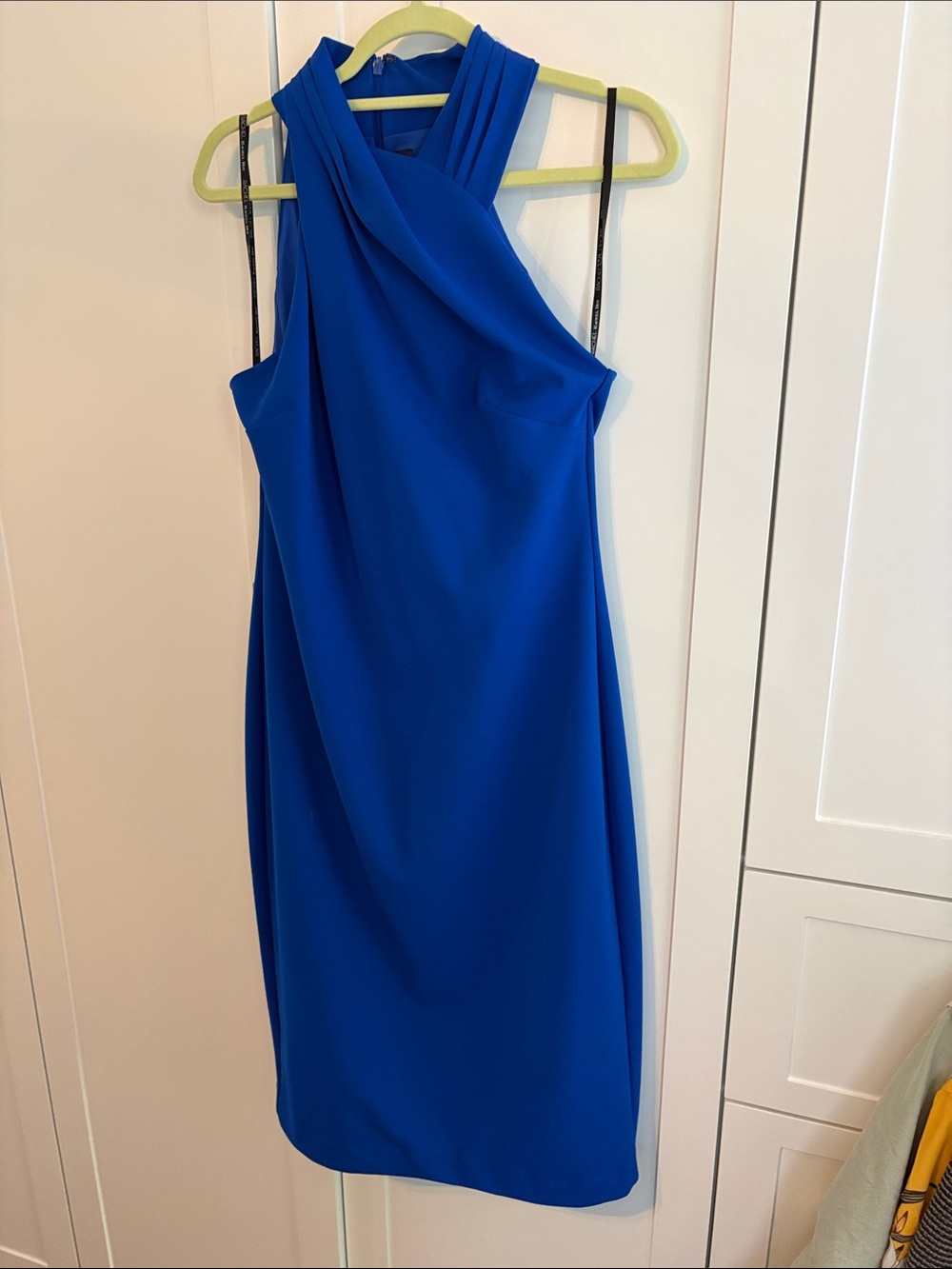 Rachel Roy Highneck cocktail dress, wedding guest